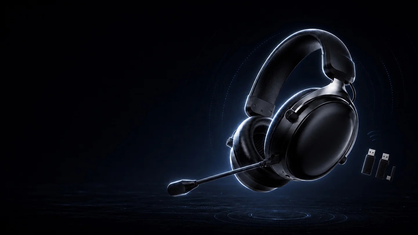 TALRIVO G938 tri-mode wireless gaming headset with receiver set for buyer review